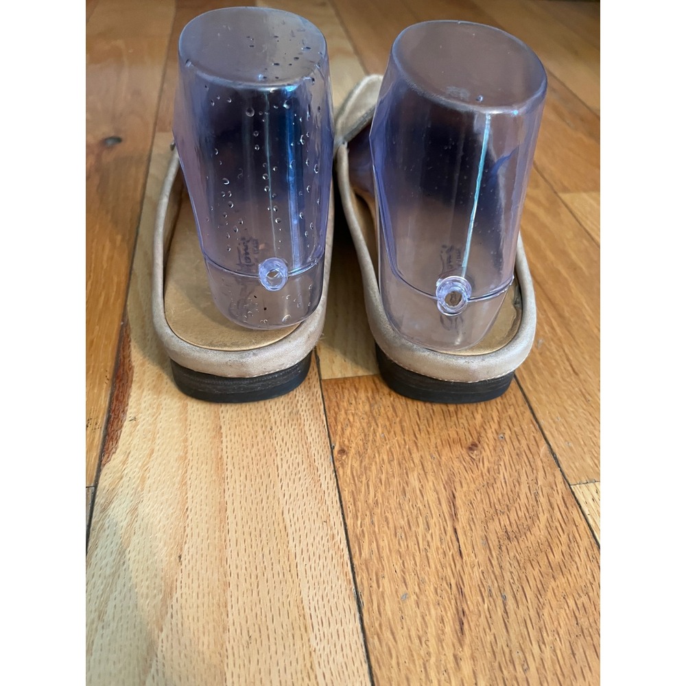 Santoni Calf Hair Mule Vtg Size 38/US 7.5-8 - Picture 4 of 7